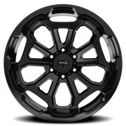 Torque Wheels TW404C Overdrive 20x9 -12 6x139.7mm 78.1mm Satin Black