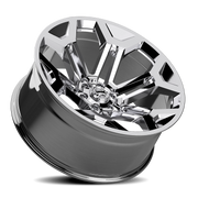 Torque Wheels TW405C Pulse 24x11 -32 6x139.7mm 78.1mm Chrome