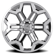 Torque Wheels TW405C Pulse 24x11 -32 6x139.7mm 78.1mm Chrome