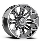 Torque Wheels TW405C Pulse 24x11 -25 8x180mm 124.2mm Chrome