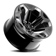 Torque Wheels TW405C Pulse 22x11 -32 6x139.7mm 78.1mm Gloss Black Premium Milling