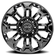 Torque Wheels TW405C Pulse 20x9 +0 8x170mm 125.2mm Gloss Black Premium Milling