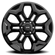 Torque Wheels TW405C Pulse 22x11 -32 6x139.7mm 78.1mm Gloss Black