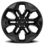 Torque Wheels TW405C Pulse 22x11 -32 6x139.7mm 78.1mm Satin Black