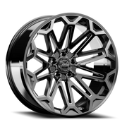 Torque Wheels TW406C Xcelerate 22x10 -18 5x127mm 71.5mm Gloss Black Premium Milling