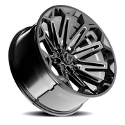 Torque Wheels TW406C Xcelerate 20x10 -18 5x127mm 71.5mm Gloss Black Premium Milling