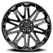 Torque Wheels TW406C Xcelerate 20x10 -18 5x127mm 71.5mm Gloss Black Premium Milling