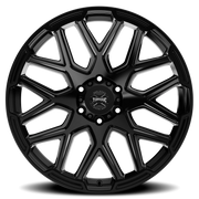 Torque Wheels TW409C Elite 22x10 -18 6x135mm 87.1mm Satin Black
