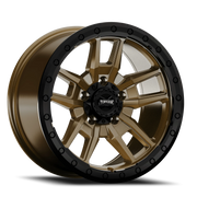 Torque Wheels TW411C Pritchett 18x9 +18 5x150mm 110.2mm Satin Bronze Black Lip