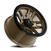 Torque Wheels TW411C Pritchett 20x9 +18 5x150mm 110.2mm Satin Bronze Black Lip