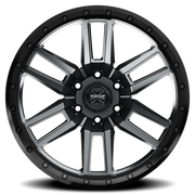 Torque Wheels TW411C Pritchett 20x9 -12 6x139.7mm 78.1mm Satin Anthracite Black Lip