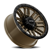 Torque Wheels TW411C Pritchett 20x9 +0 8x180mm 124.2mm Satin Bronze Black Lip