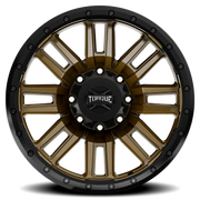 Torque Wheels TW411C Pritchett 20x9 +0 8x180mm 124.2mm Satin Bronze Black Lip