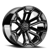 Torque Wheels TW415C Maverick 22x11 -32 6x139.7mm 78.1mm Gloss Black Milled-Dark Tint