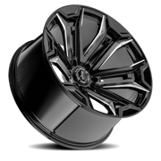 Torque Wheels TW415C Maverick 20x9 -12 6x139.7mm 78.1mm Gloss Black Premium Milling