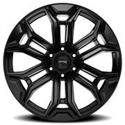 Torque Wheels TW415C Maverick 20x9 -12 6x139.7mm 78.1mm Satin Black