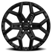 Torque Wheels TW417R Strike 22x9 +35 6x139.7mm 95.2mm Satin Black