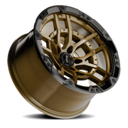 Torque Wheels TW419R Cliffhanger 20x10 -18 5x127mm 71.5mm Bronze Black Lip