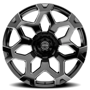Torque Wheels TW423C Stance 20x9 +0 6x135mm 87.1mm Gloss Black Milled Spoke