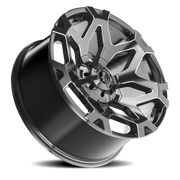 Torque Wheels TW423C Stance 20x9 +0 8x170mm 125.2mm Gloss Black Milled Spoke