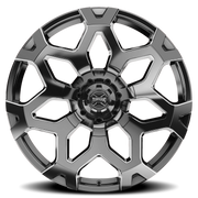 Torque Wheels TW423C Stance 20x9 +0 8x170mm 125.2mm Gloss Black Milled Spoke