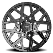 Torque Wheels TW424C Summit 20x9 +12 6x139.7mm 78.1mm Gloss Black
