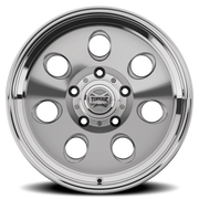 Torque Wheels TW425C Heritage 17x9 -12 5x139.7mm 87.1mm Polished