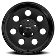 Torque Wheels TW425C Heritage 17x9 -12 5x139.7mm 87.1mm Satin Black
