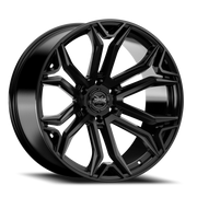 Torque Wheels TW436C Recluse 22x10 -18 6x139.7mm 78.1mm Satin Black