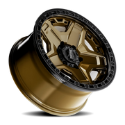 Torque Wheels TW448R Blackhawk 17x9 -12 6x135mm 87.1mm Satin Bronze Satin Black Lip
