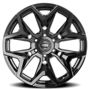 Torque Wheels TW459R Mako 20x10 -18 5x127mm 71.5mm Gloss Black