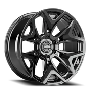 Torque Wheels TW459R Mako 20x10 -18 6x135mm 87.1mm Gloss Black