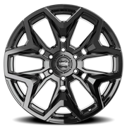 Torque Wheels TW459R Mako 20x9 +25 6x139.7mm 106.1mm Gloss Black
