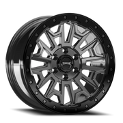 Torque Wheels TW502AF Imogene 18x8.5 +29 6x130mm 84.1mm Gloss Gunmetal Gloss Black Lip