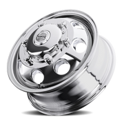 Torque Wheels TW512C Revolver Dually 16x6 +110 6x180mm 138.8mm Polished