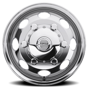 Torque Wheels TW512C Revolver Dually 16x6 +110 6x180mm 138.8mm Polished