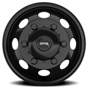 Torque Wheels TW512C Revolver Dually 16x6 +110 6x205mm 161.1mm Satin Black