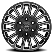 Torque Wheels TW513C Trek 16x7 +50 6x130mm 84.1mm Gloss Black Milled Spoke
