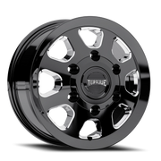 Torque Wheels TW522R Traveler 16x7 +87 6x180mm 138.8mm Gloss Black Milled Spoke