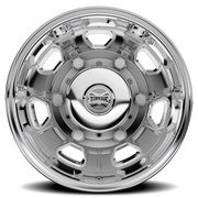 Torque Wheels TW537C Rodeo 16x6 -130 6x205mm 161.1mm Polished