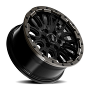 Torque Wheels TW538R Venture 17x8 +38 6x130mm 84.1mm Satin Black Machined Lip-Bronze Tint