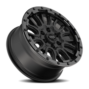 Torque Wheels TW538R Venture 17x8 +38 6x130mm 84.1mm Satin Black Gloss Black Lip