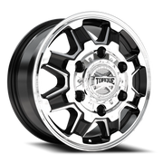 Torque Wheels TW558R Sprocket 16x7 +87 6x180mm 138.8mm Gloss Black Machined Face