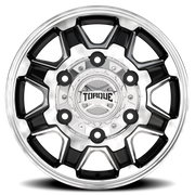 Torque Wheels TW558R Sprocket 16x7 +87 6x180mm 138.8mm Gloss Black Machined Face