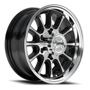 Torque Wheels TW752C Transporter 15x6 +0 6x139.7mm 108mm Gloss Black Machined Face