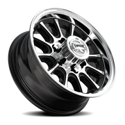 Torque Wheels TW752C Transporter 15x6 +0 6x139.7mm 108mm Gloss Black Machined Face