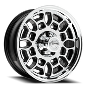 Torque Wheels TW753C Rollex 15x6 +0 5x114.3mm 83.1mm Gloss Black Machined Face