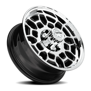 Torque Wheels TW753C Rollex 15x6 +0 5x114.3mm 83.1mm Gloss Black Machined Face