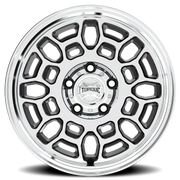 Torque Wheels TW753C Rollex 15x6 +0 5x114.3mm 83.1mm Gloss Black Machined Face