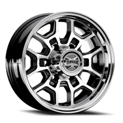 Torque Wheels TW754C Hitch 15x6 +0 6x139.7mm 108mm GBM Gloss Black Machined Face Machined Face